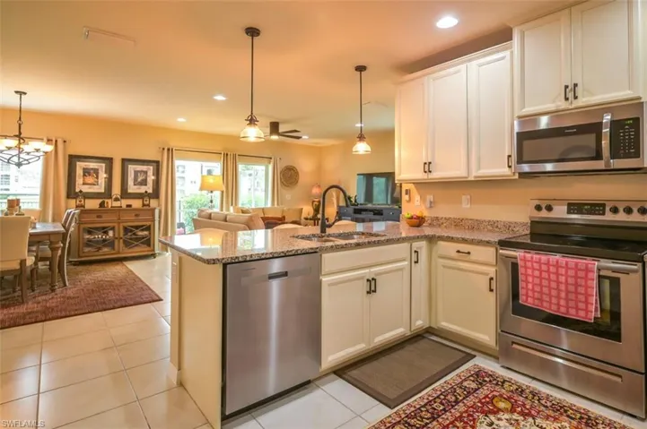 Open to the living room