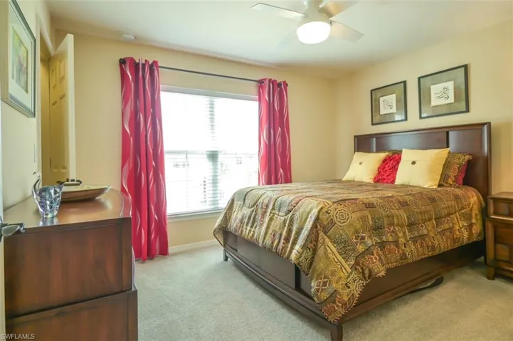 Spacious guest bedrooms