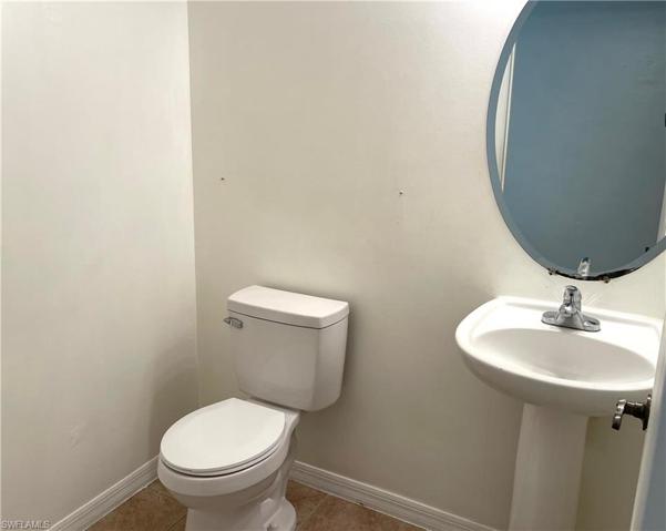 Half bath downstairs