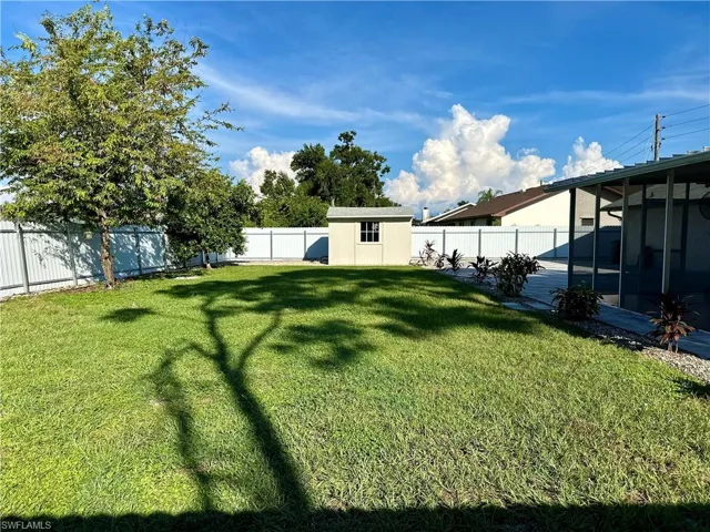 View of yard