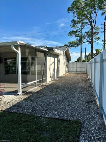 View of yard featuring a patio area