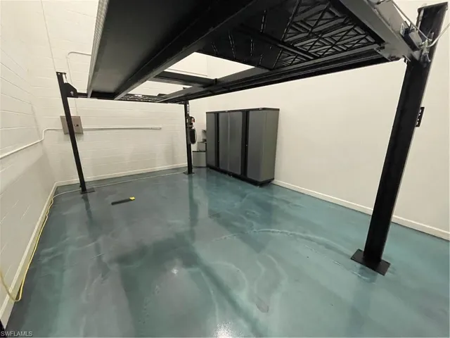View of basement