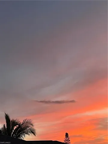 View of nature at dusk