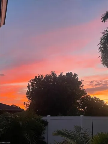 View of nature at dusk