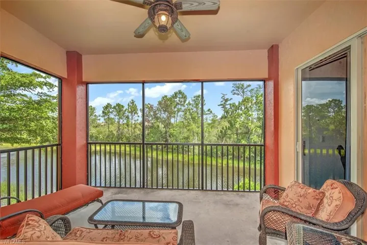 Balcony / Lanai w/water views