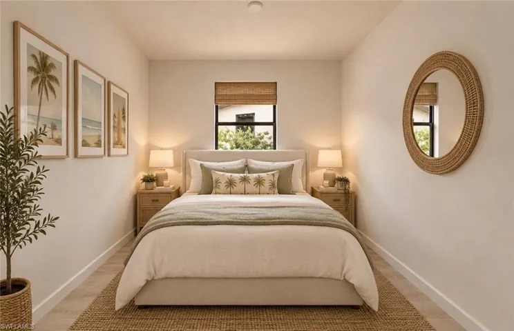 Virtually staged of actual home.