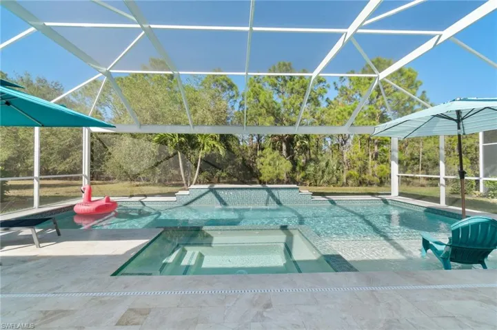 An outdoor oasis