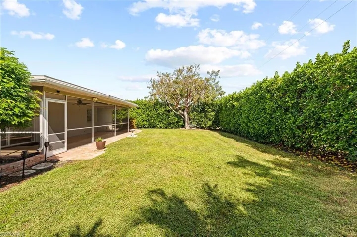 Backyard with Room for Pool