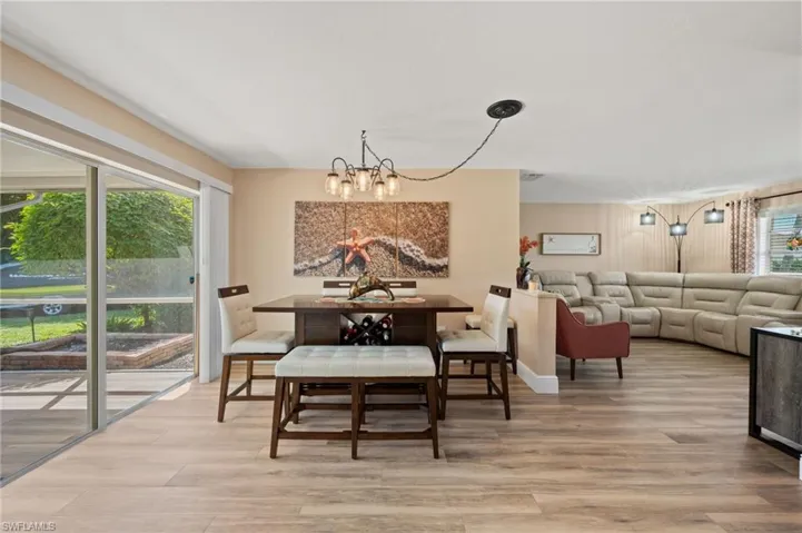 Dining & Living room