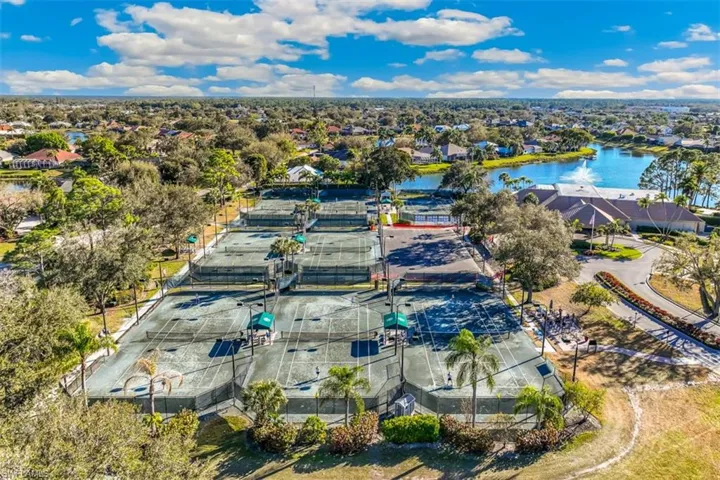 Tennis courts