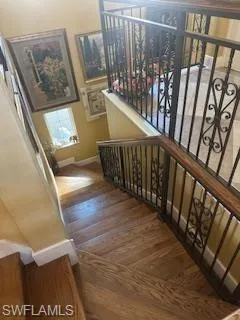 View of staircase