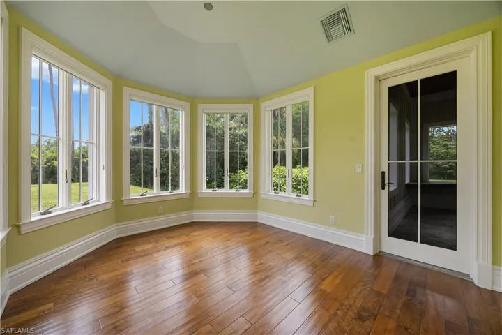 One of Multiple Sunrooms with Natural Light
