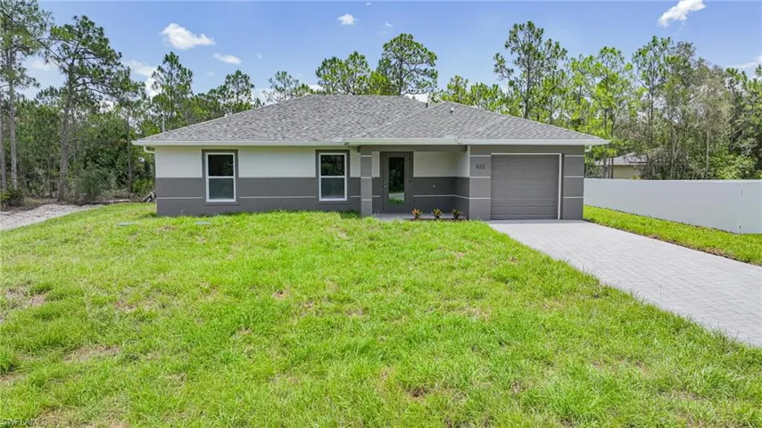 Beautiful Brand New Construction 3 Bedroom/2 Bathroom Home In Lehigh Acres, FL On An Oversized Lot!