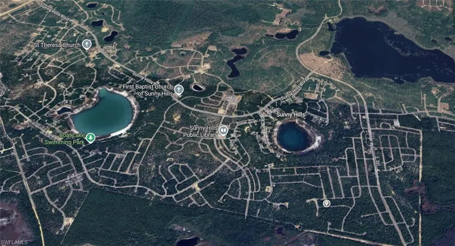 Aerial Map. Depicting the property's geographic location and surrounding features
