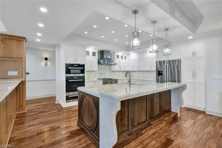 Newly renovated kitchen