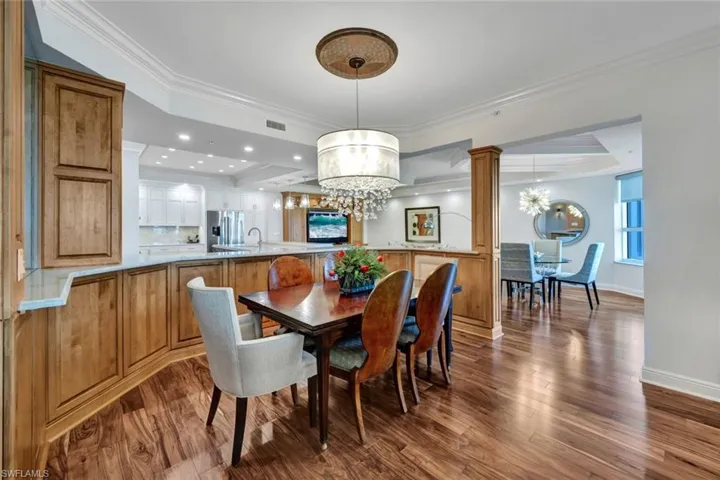 Dining area.