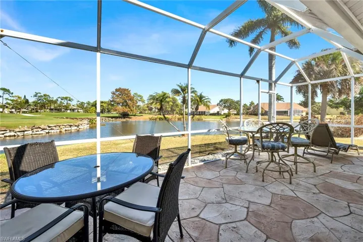 Large Screened in Lanai with a view