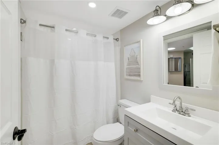 Bedroom #2 Full Bathroom with Tub and Shower