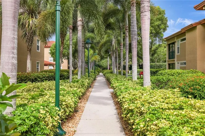 Lushly Landscaped and Lighted Pathways throughout Community