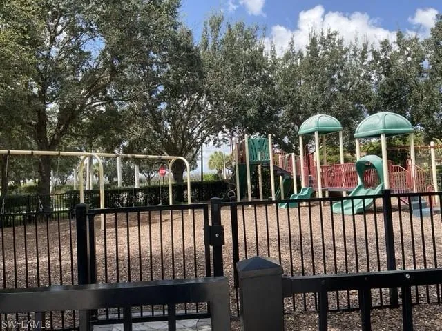 View of jungle gym