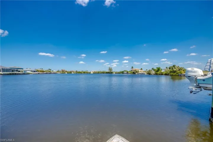 What a view from your private Dock.