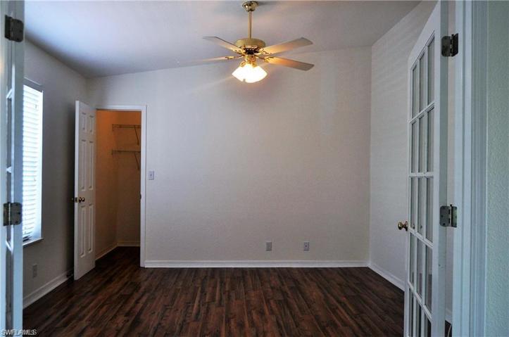 3rd bedroom with French Doors