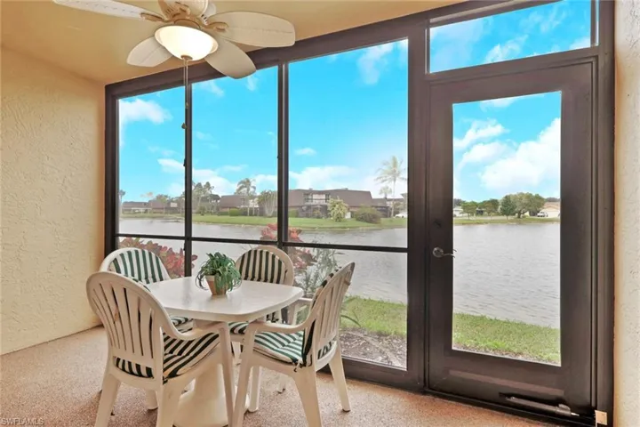 Lanai with Lake View