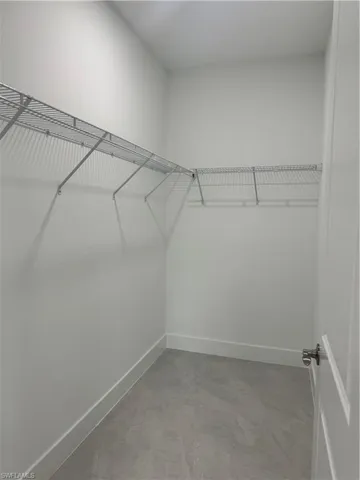 View of spacious closet