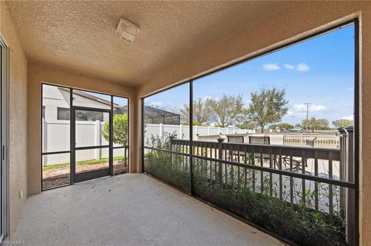 Patio with entry to outdoor space