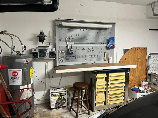 Utilities with water heater
