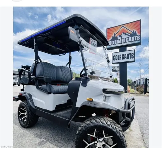 Model of golf cart available for use