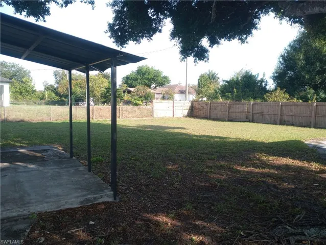 Back yard