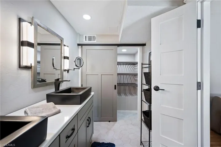 Primary with small storage area