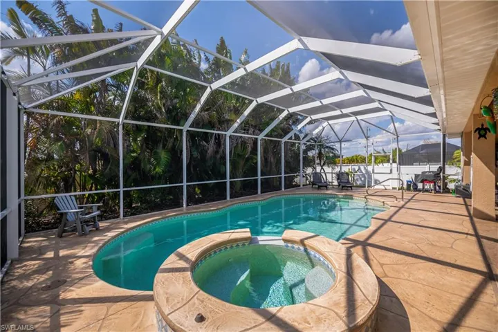 Heated pool