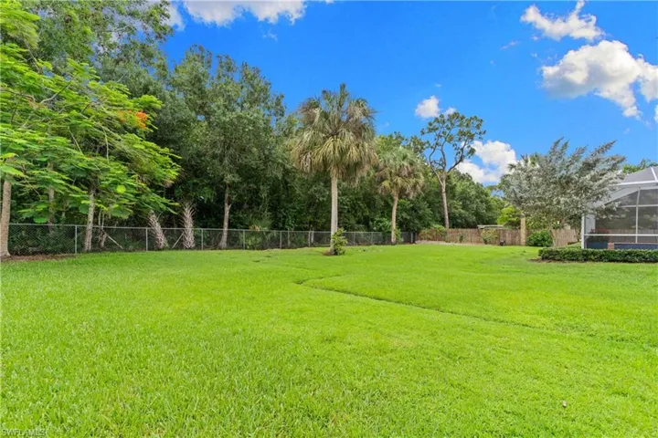 Fully Fenced in Yard