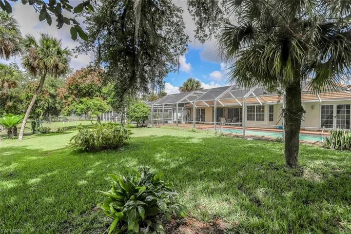 Fenced in backyard!