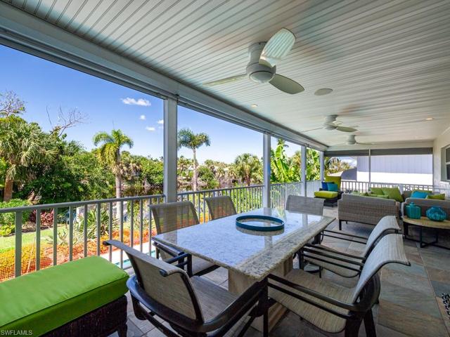Porch Overlooking Pool