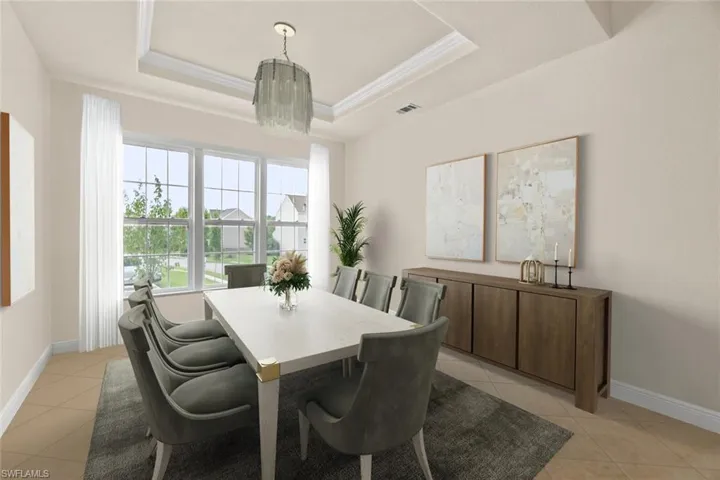 ***VIRTUALY STAGED*** DINING ROOM