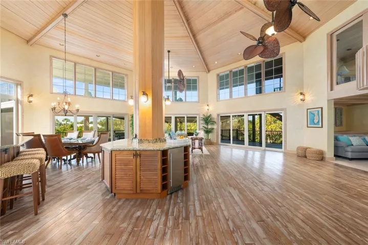 Stunning 2 story main living area.