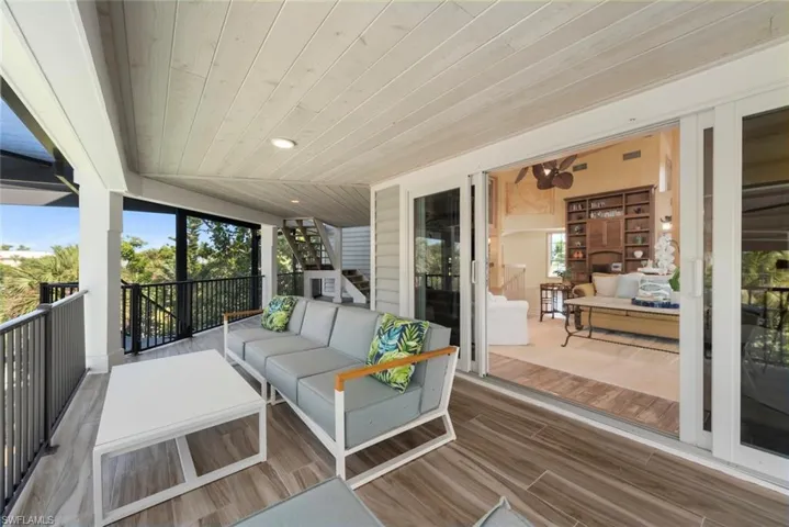 Screened Lanai off Living Room.