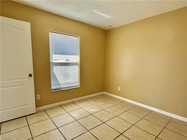 Second Rear Bedroom with Window to Back Yard