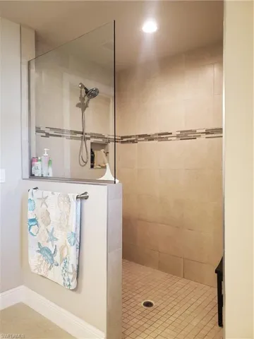 Walk-in shower