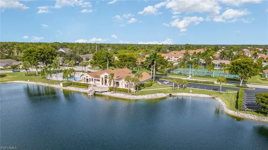 Clubhouse, community pool, and tennis courts
