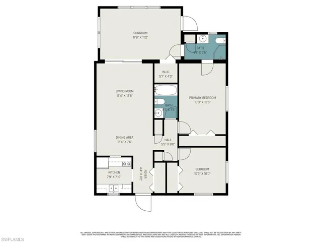 View of room layout