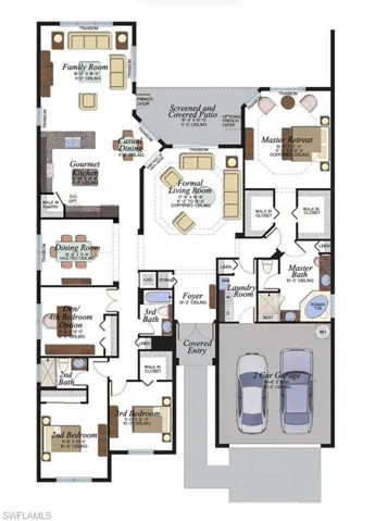 Lydia floor plan