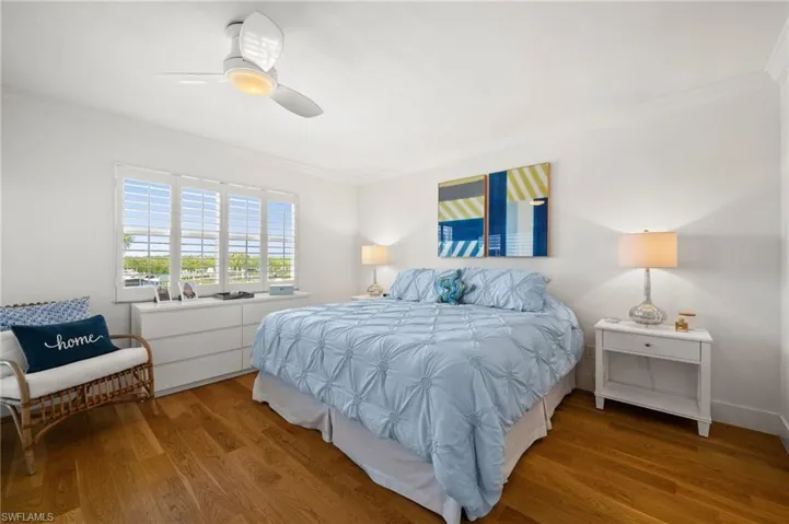 Nice and Bright with Views located on the back side of the unit.