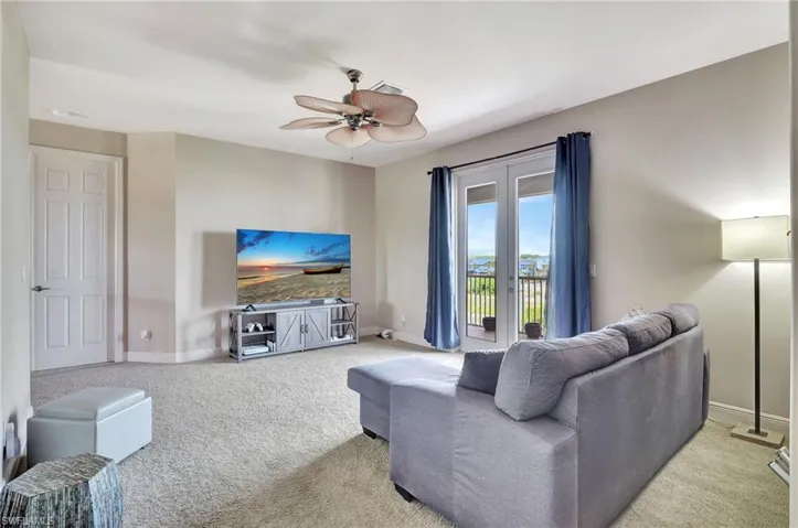 2nd floor Loft/TV/Study opens to screened porch