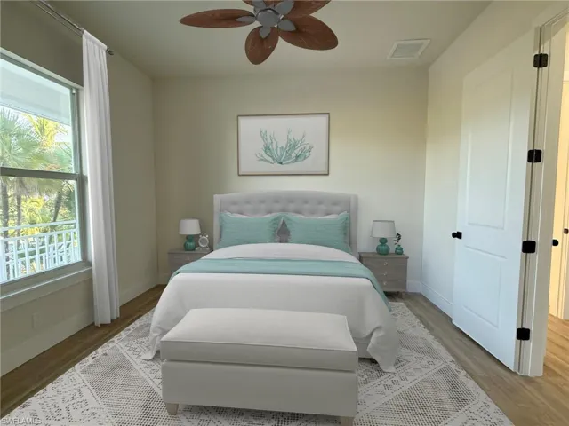 Bedroom 3 virtually staged