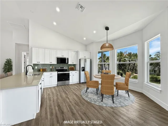 Kitchen virtually staged