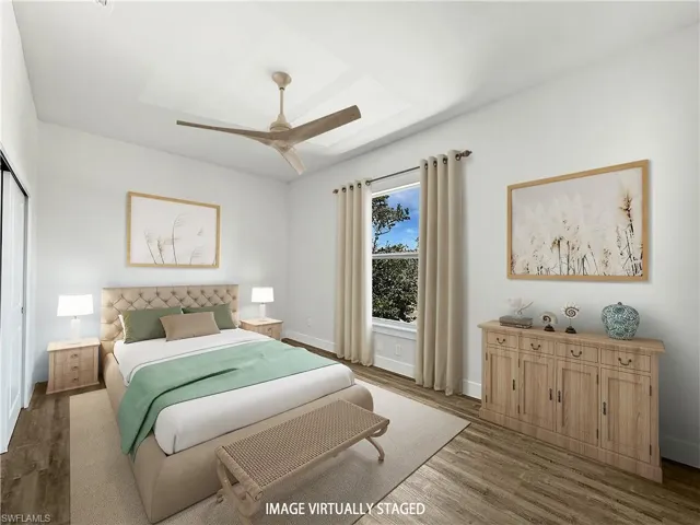 Bedroom 2 virtually staged